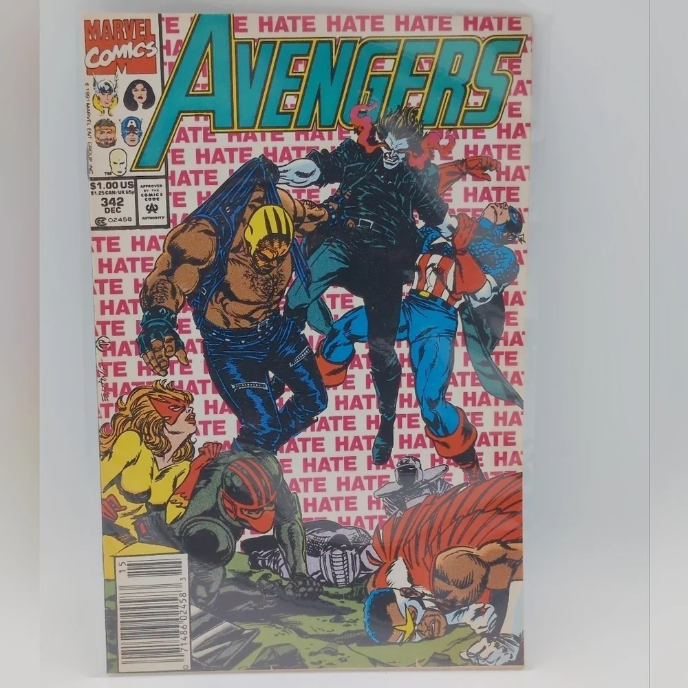 Marvel Avengers #342 1991 Comic Book